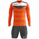 Zeus Argo Set da portiere Maniche lunghe Maglietta con pantaloncini neon arancione grigio – M