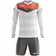 Zeus Argo Set da portiere Maniche lunghe Maglietta con pantaloncini bianco grigio – M