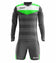 Zeus Argo Torwart Set Langarm Trikot mit Shorts grau – M