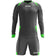 Zeus Paros Set da portiere Maglia a maniche lunghe con pantaloncini grigio neon giallo – 3XS 122-128