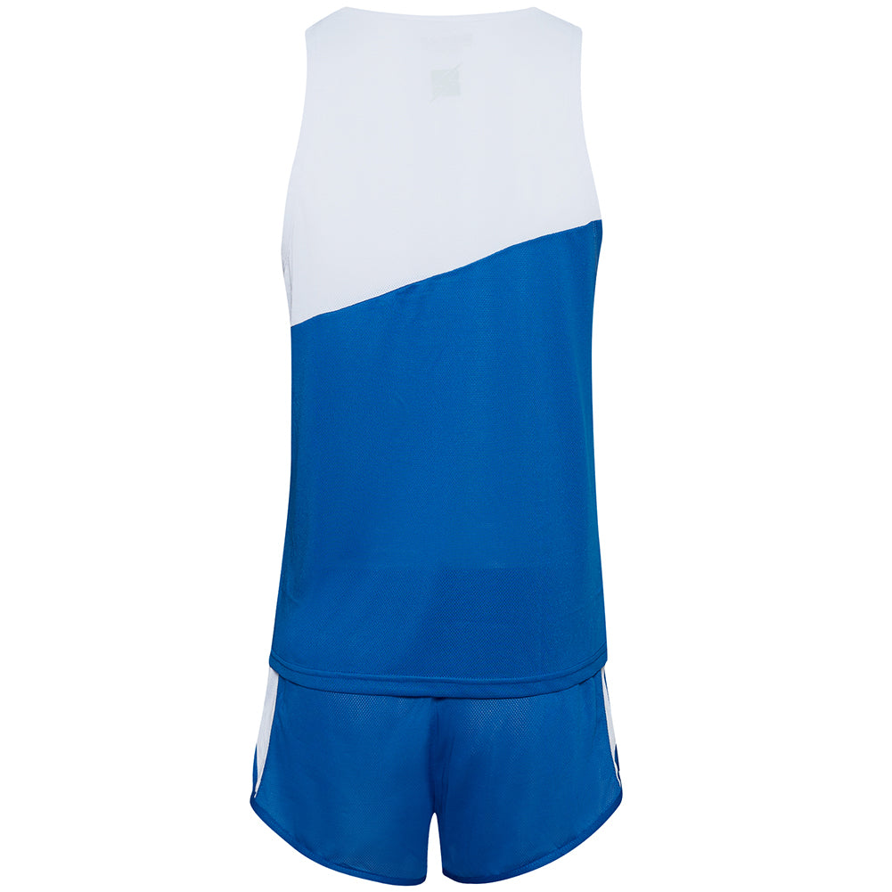 Zeus Kit Robert Uomo Tuta da atletica leggera Maglia con pantaloncini royal blue