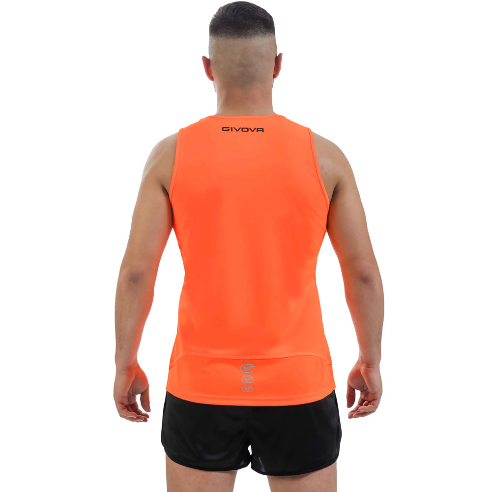 Givova New York Herren Leichtathletik Set Singlet + Short KITA07-2810