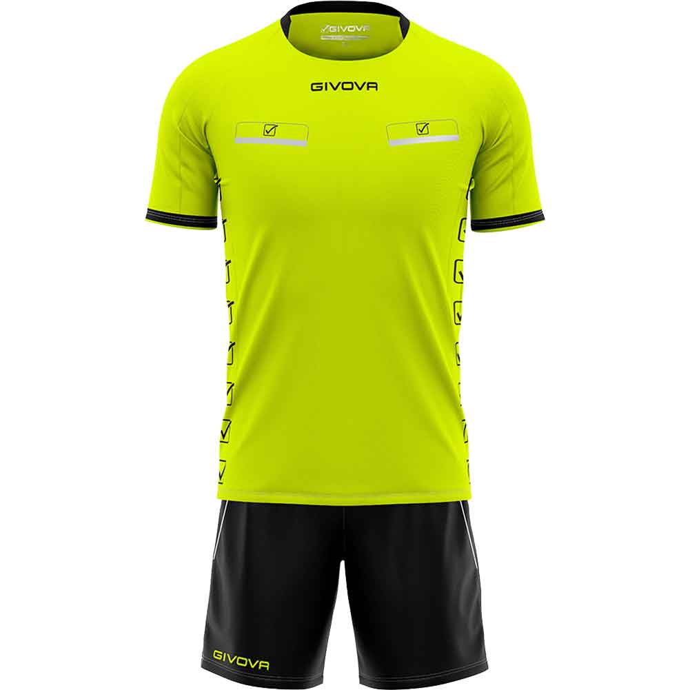 Givova Kit Flag Divisa da arbitro 2 pezzi KITA08-1910