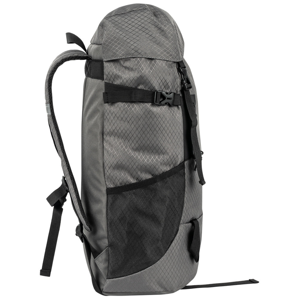 KIRKJUBØUR® "Abisko" Premium Outdoor Trekking Rucksack 30 L grey
