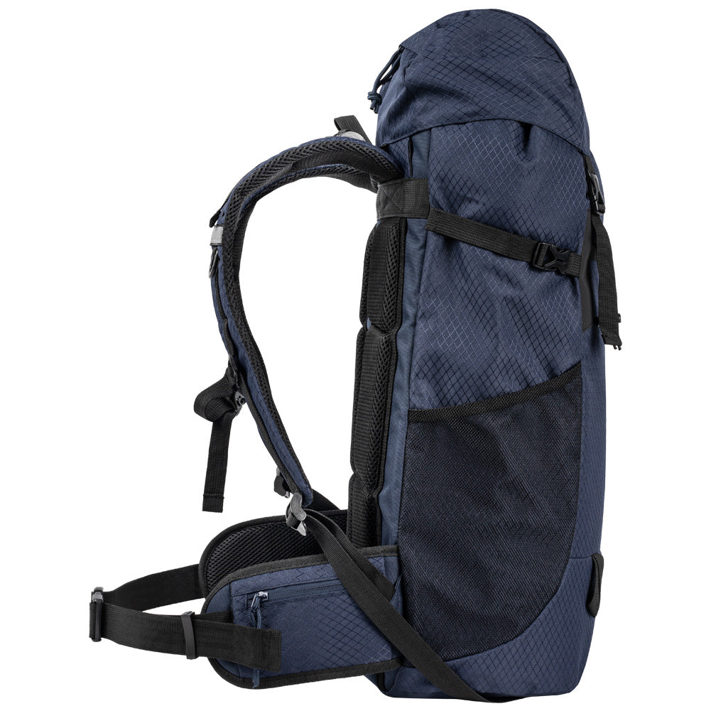 KIRKJUBØUR® "Vindelfjäll" Outdoor Trekking Rucksack 35 L navy