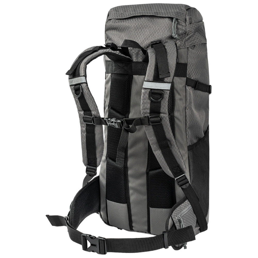 KIRKJUBØUR® "Vindelfjäll" Outdoor Trekking Rucksack 35 L grey