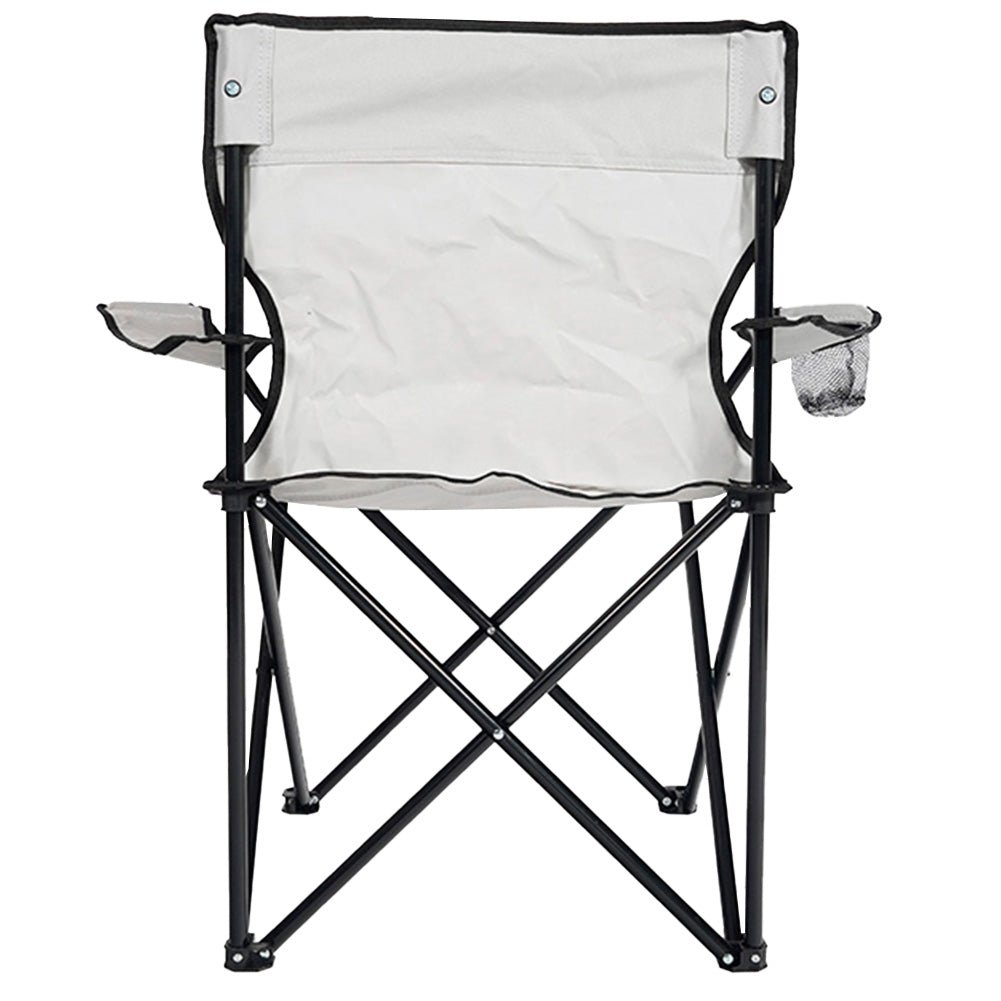 KIRKJUBØUR® "Njörd" Campingstuhl grau
