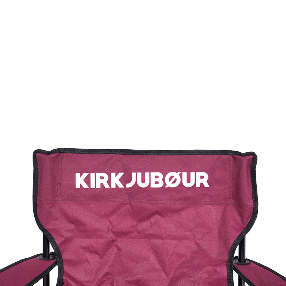 KIRKJUBØUR® "Njörd" Campingstuhl weinrot