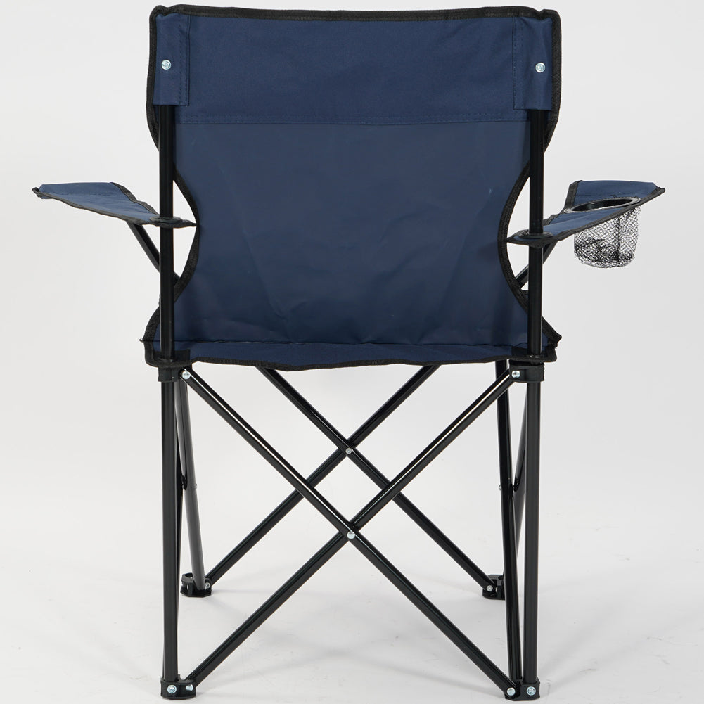 KIRKJUBØUR® "Njörd" Campingstuhl navy