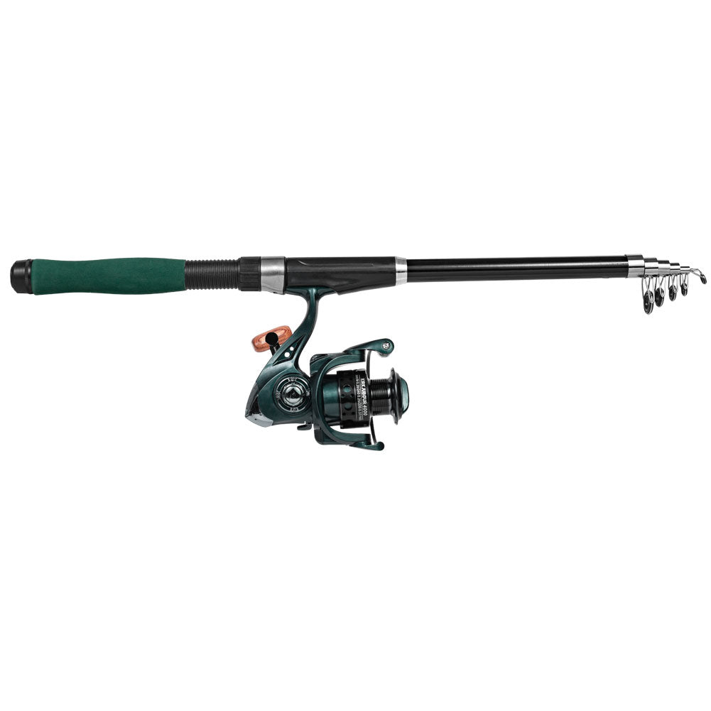 KIRKJUBÃURÂ® "Agnatha" Set di canne da pesca telescopiche 2,70 m