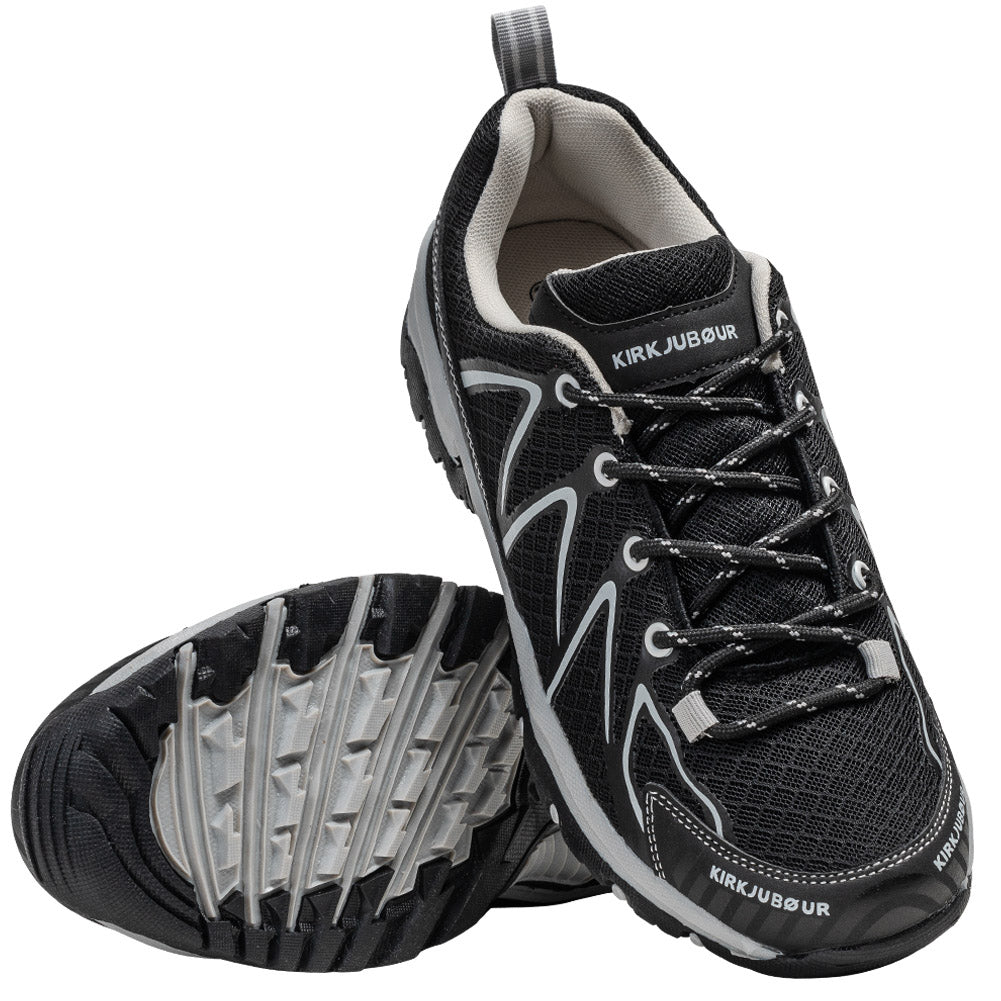 KIRKJUBØUR® "Makalu" Unisex Outdoor Schuhe schwarz