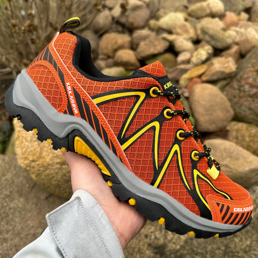 KIRKJUBØUR® "Makalu" Unisex Outdoor Schuhe orange