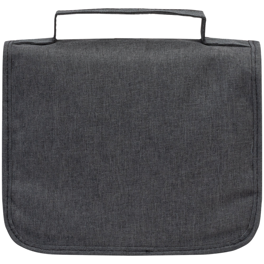 KIRKJUBØUR® "Rejser" Outdoor Kulturtasche zum Aufhängen schwarz