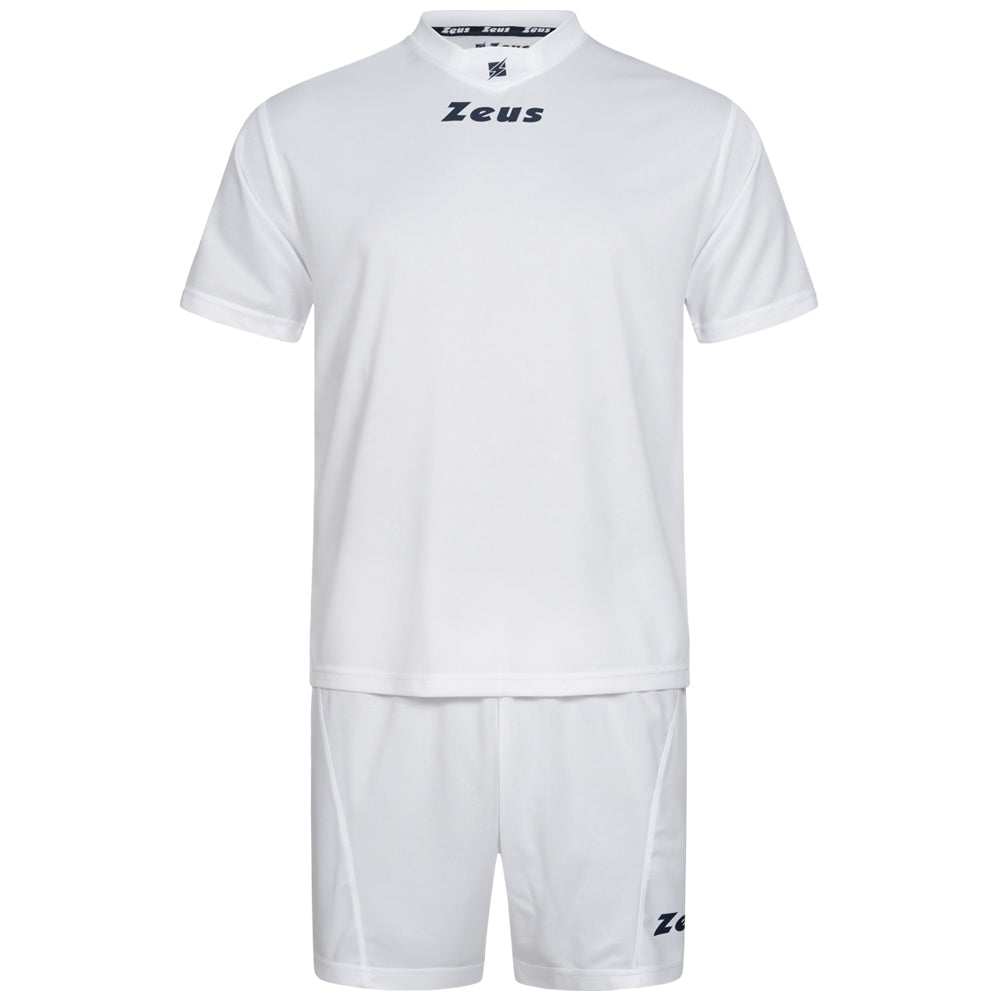 Zeus Kit Promo Kit da calcio 2 pezzi bianco