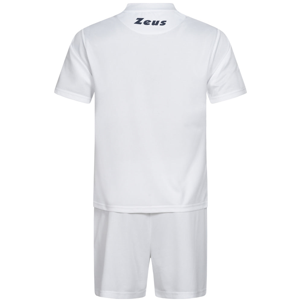 Zeus Kit Promo Kit da calcio 2 pezzi bianco