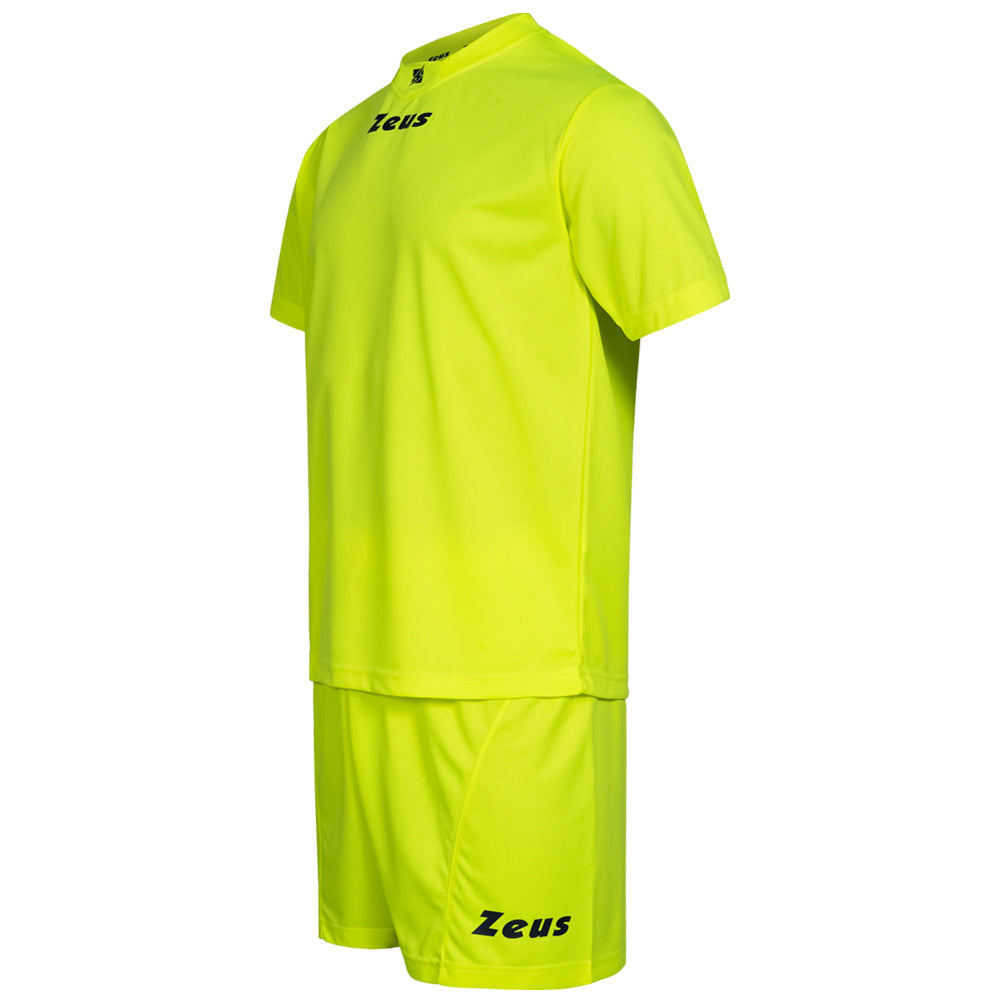 Zeus Kit Promo Kit da calcio 2 pezzi giallo neon