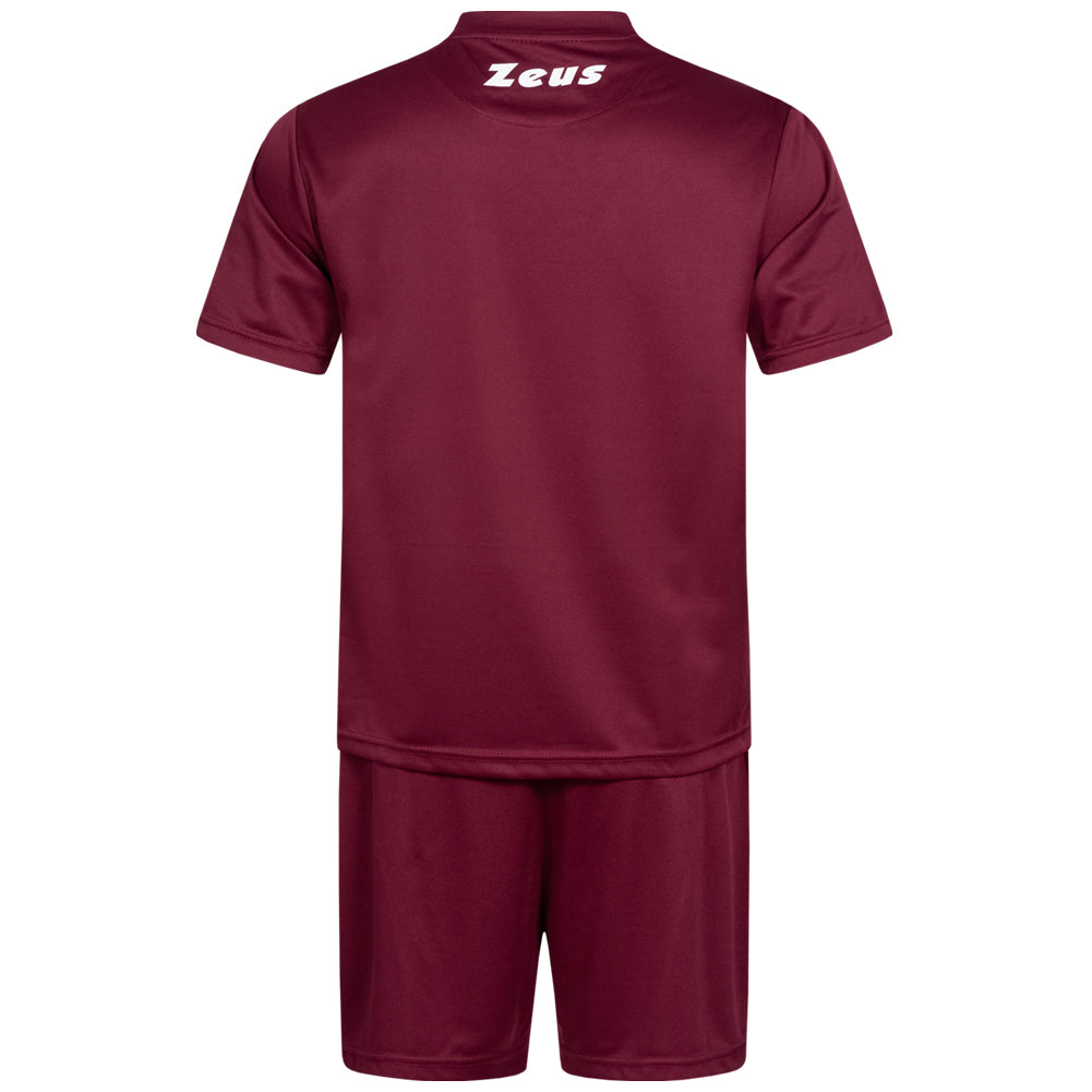 Zeus Kit Promo Kit da calcio 2 pezzi Rosso scuro
