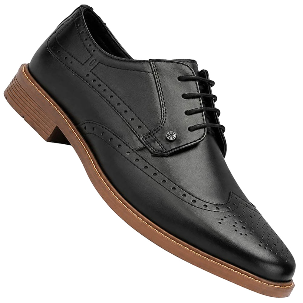 Lambretta Stockton Casual Herren Leder Schuhe black LAM0069-L02