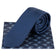 Lambretta Paisley Herren Strickkrawatte und Einstecktuch LAMAW2313-NAVY – Einheitsgröße