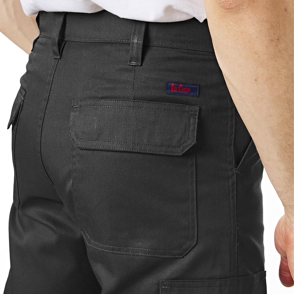 Lee Cooper Herren Cargo Arbeitshose schwarz LCPNT205-BLK