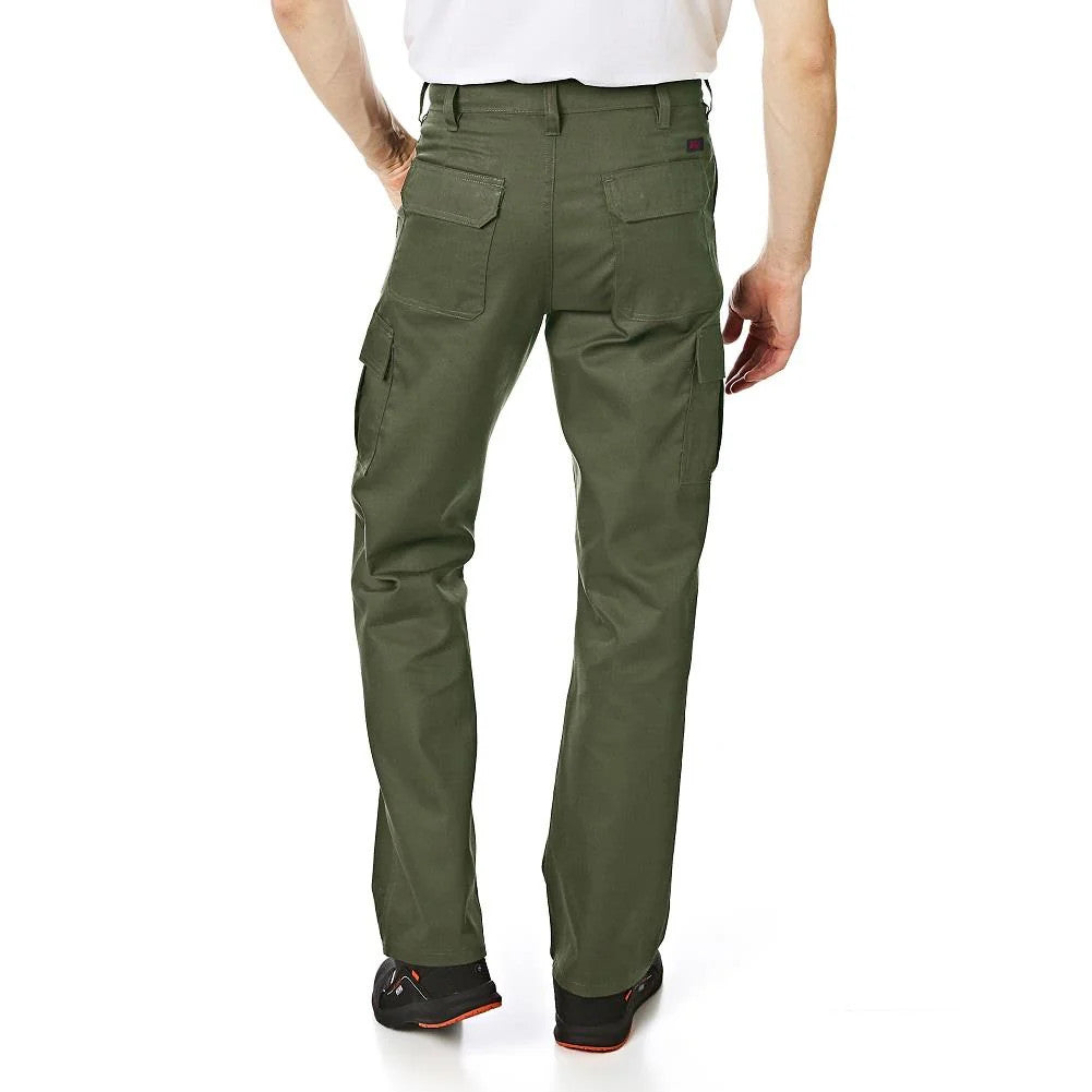 Lee Cooper Herren Cargo Arbeitshose khaki LCPNT205-KHA