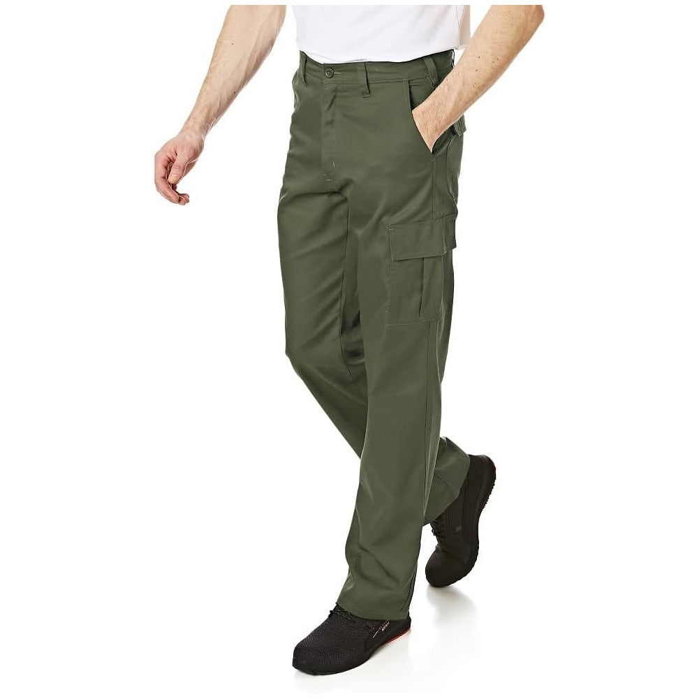 Lee Cooper Herren Cargo Arbeitshose khaki LCPNT205-KHA
