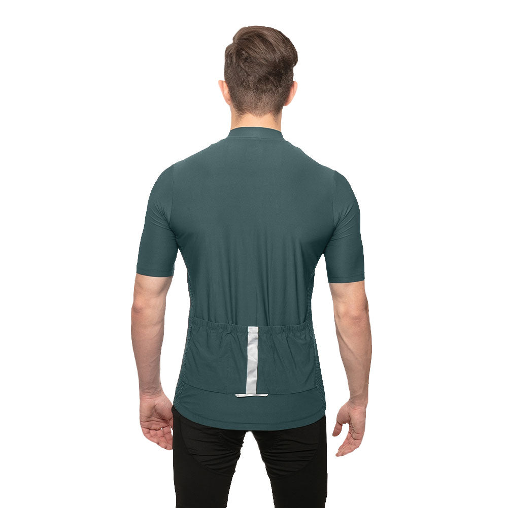 LEANDRO LIDO "Portofino" Herren Radsport Kurzarm Trikot grün