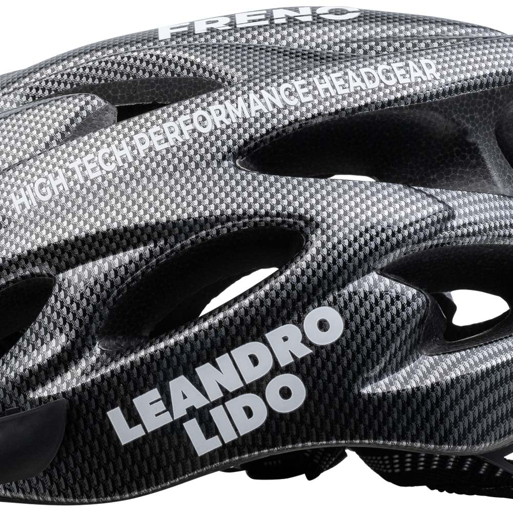 LEANDRO LIDO Freno casco bici da ciclismo high tech nero