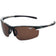 LEANDRO LIDO Power Occhiali da sole sportivi mimetico/marrone – Einheitsgröße
