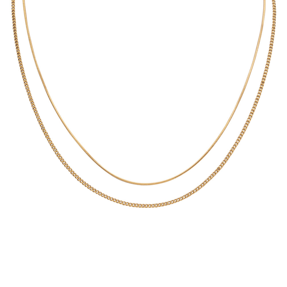 Lobstein & Söhne "Thilda" Damen Kette gold
