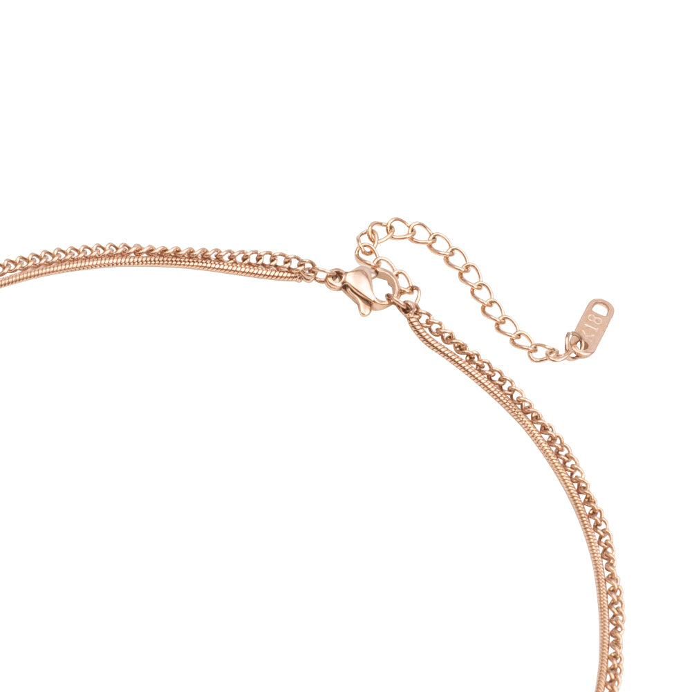 Lobstein & Söhne "Thilda" Damen Kette rose gold