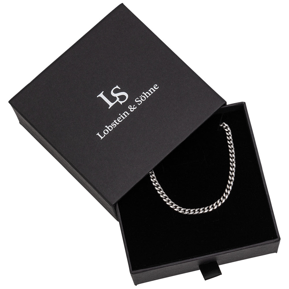 Lobstein & Söhne "Friedrich" Herren Kette silber