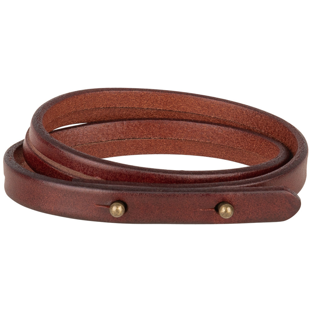 Lobstein & Söhne "Georg" Herren Armband braun