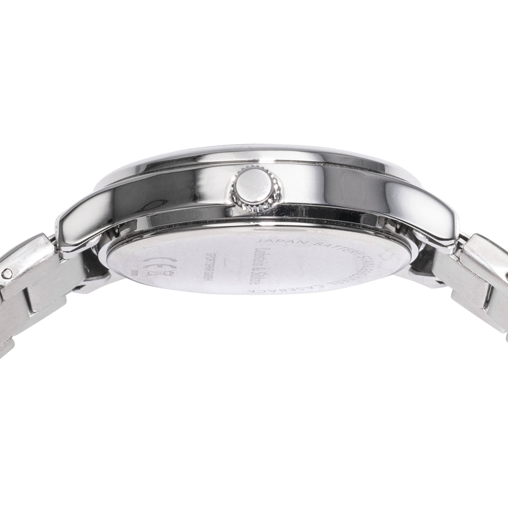 Lobstein & Söhne® "Leopold" Uhr silber/weiß