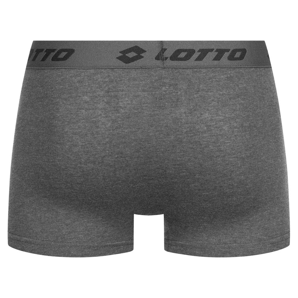 Lotto Retro Herren Boxershorts 3er-Pack grau MBXX1002NET-GREY