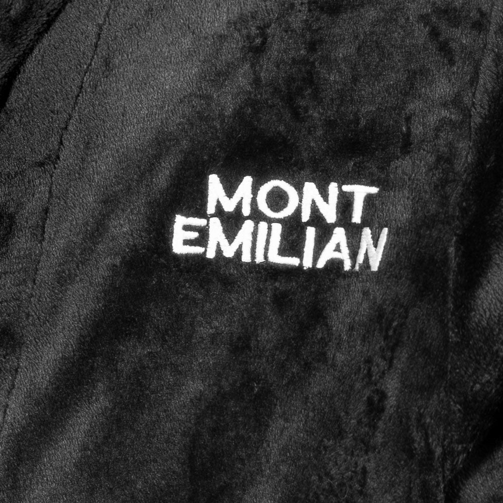 MONT EMILIAN "Toulon" Accappatoio nero
