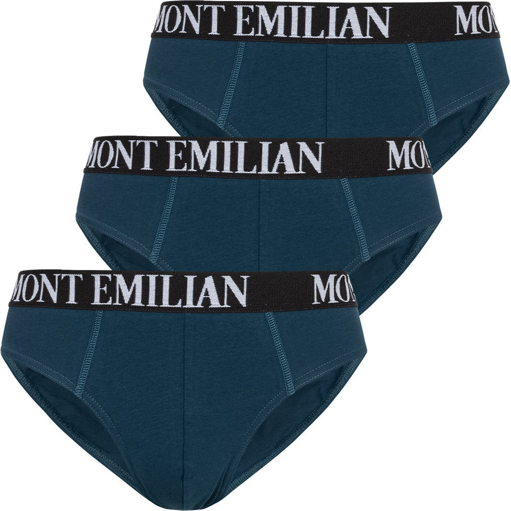 MONT EMILIAN "Avignon" Uomo Slip Set da 3 marina