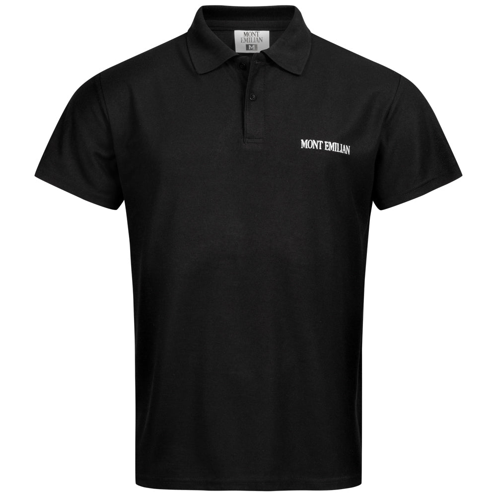 MONT EMILIAN "Caen" Uomo Polo basic nero