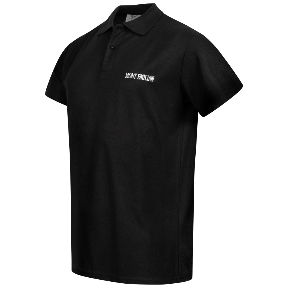MONT EMILIAN "Caen" Uomo Polo basic nero
