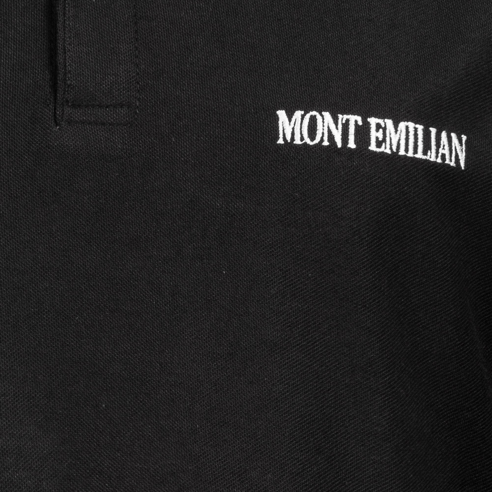 MONT EMILIAN "Caen" Uomo Polo basic nero