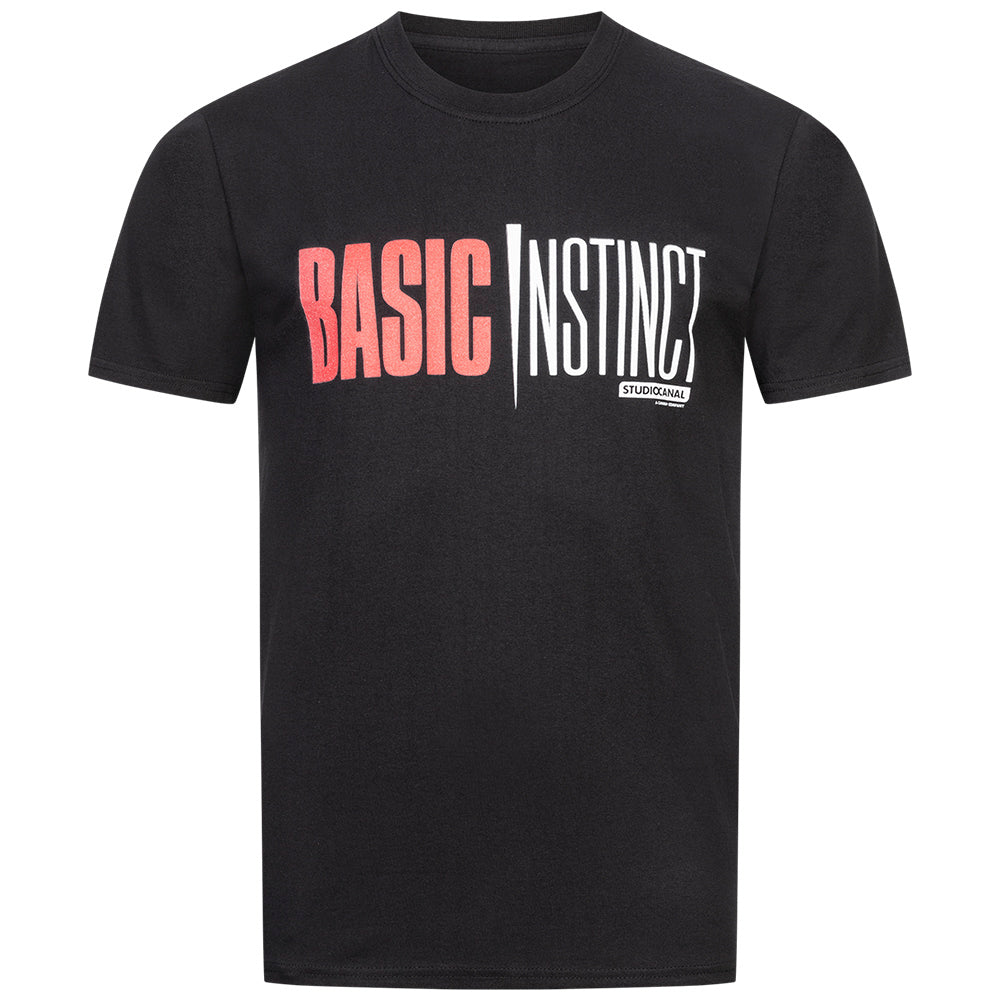 BASIC INSTINCT Logo Herren T-Shirt MLMTS007BLK