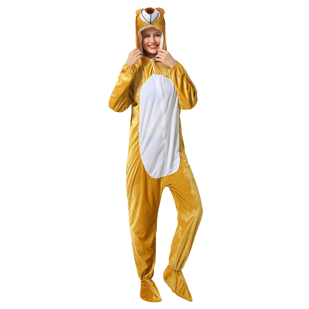 Löwe Jumpsuit Unisex Kostüm MIESEPETER®