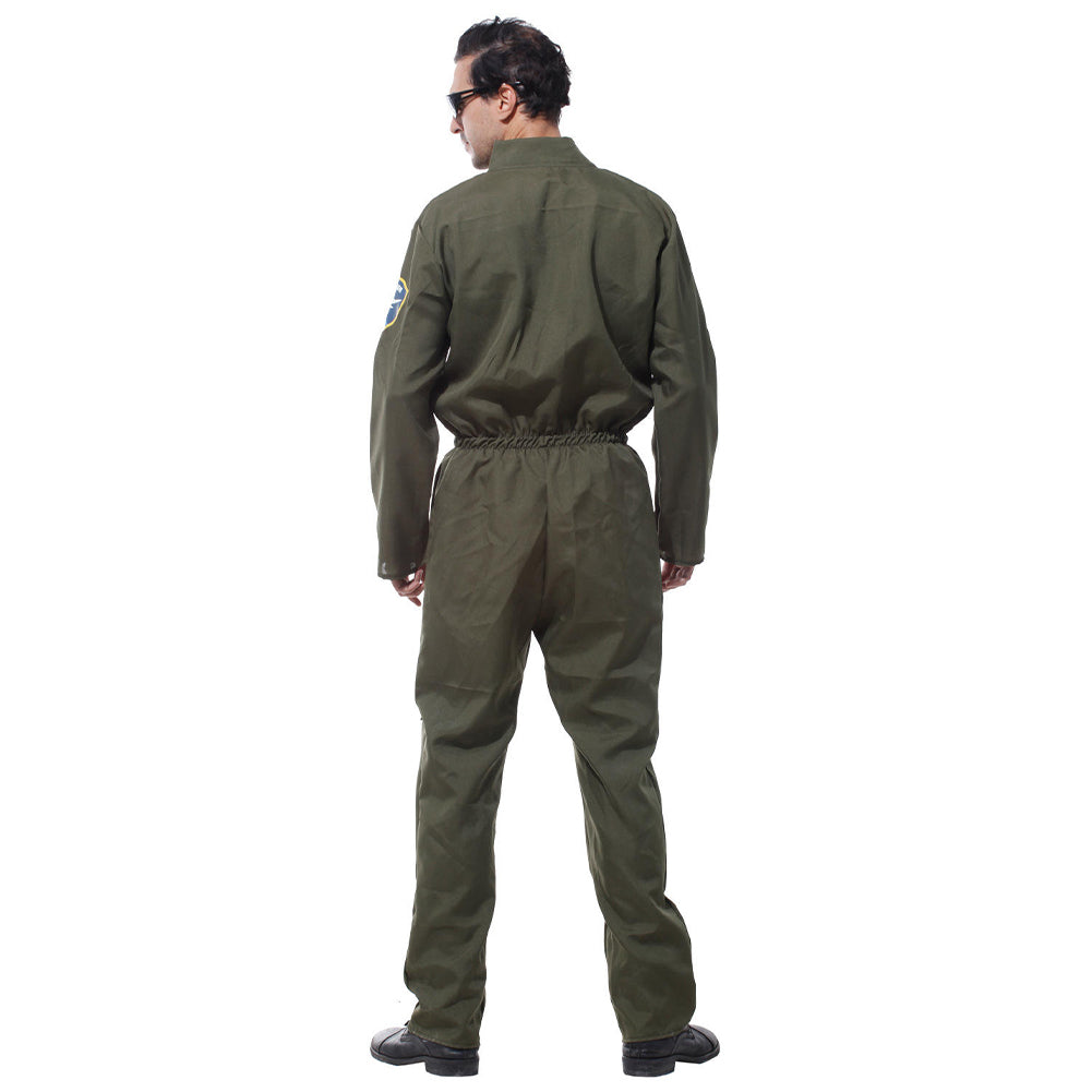 Pilot Kampfjet Kostüm "Air Force" MIESEPETER® grün