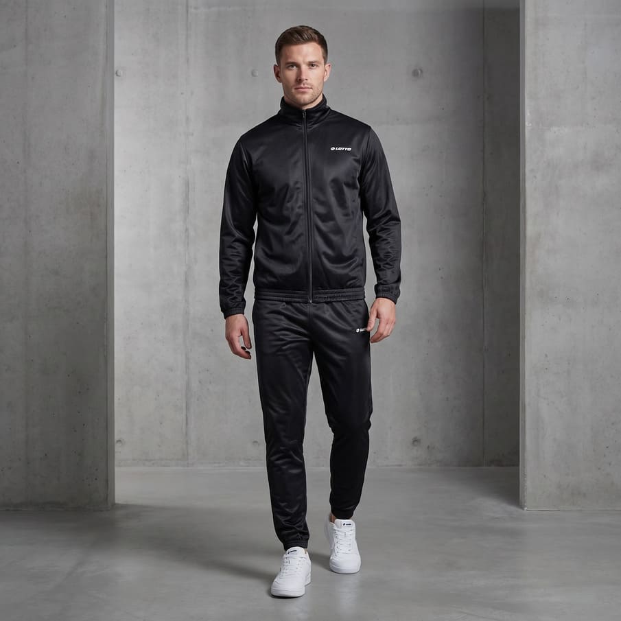 Lotto Herren Trainingsanzug MTGX10013NET-R02-BLACK