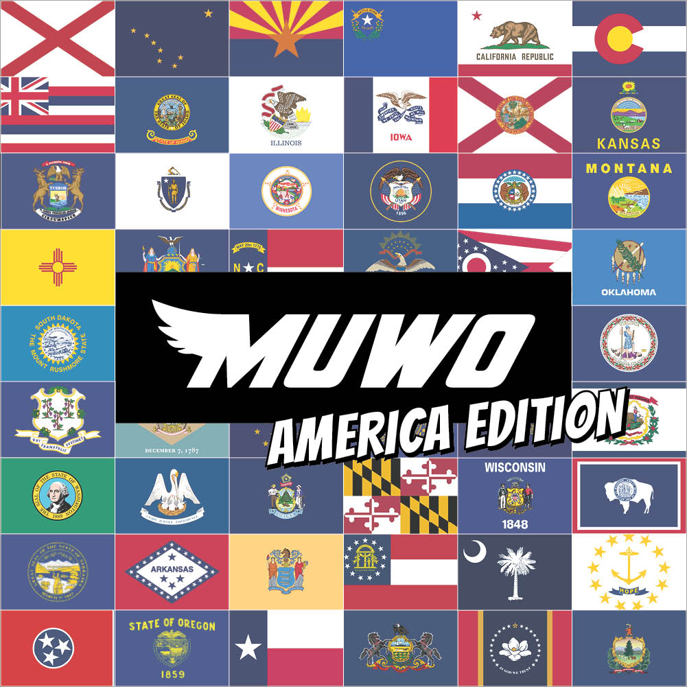 Iowa MUWO "America Edition" Flagge 90x150cm