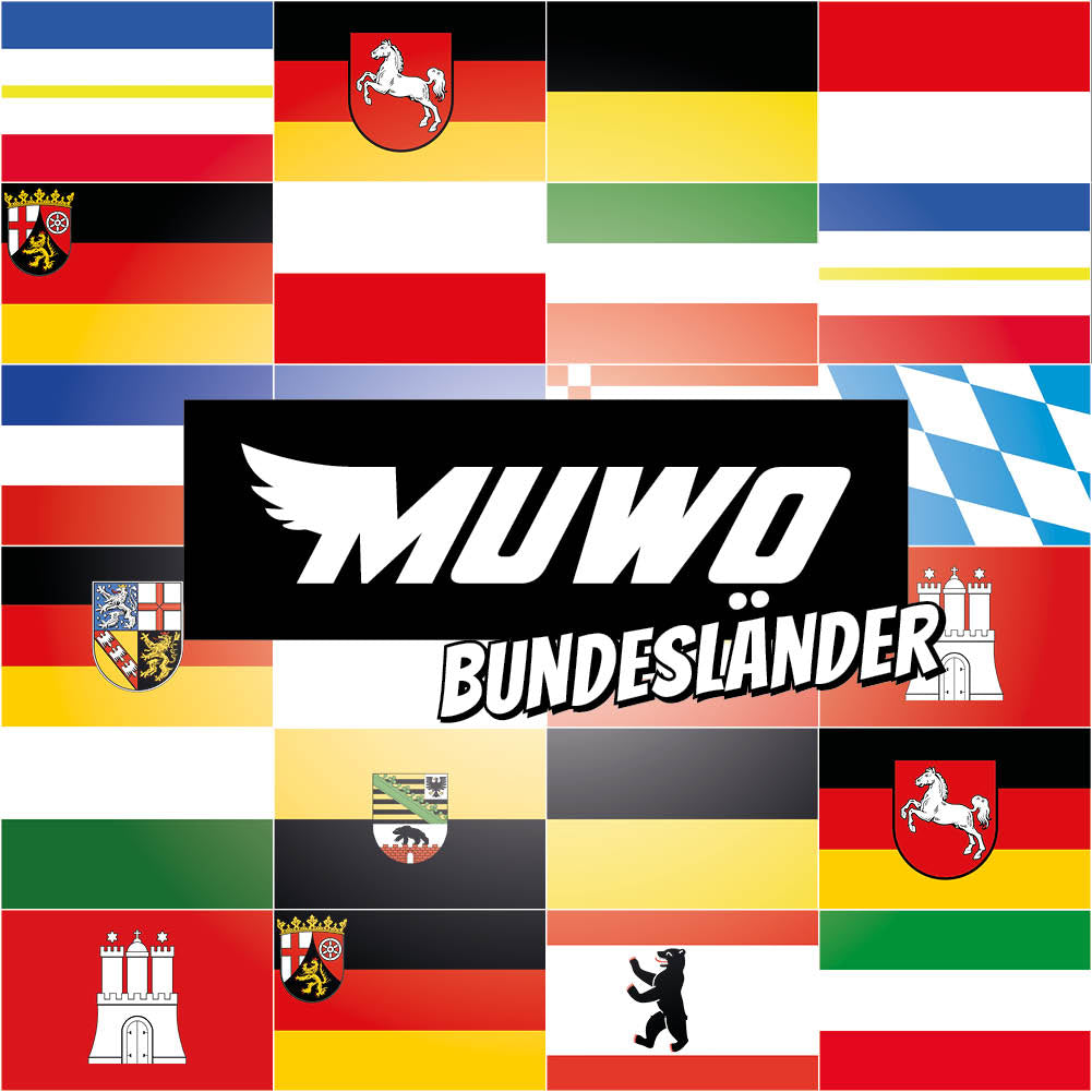 Thüringen MUWO "Deutschland" Flagge 90x150cm