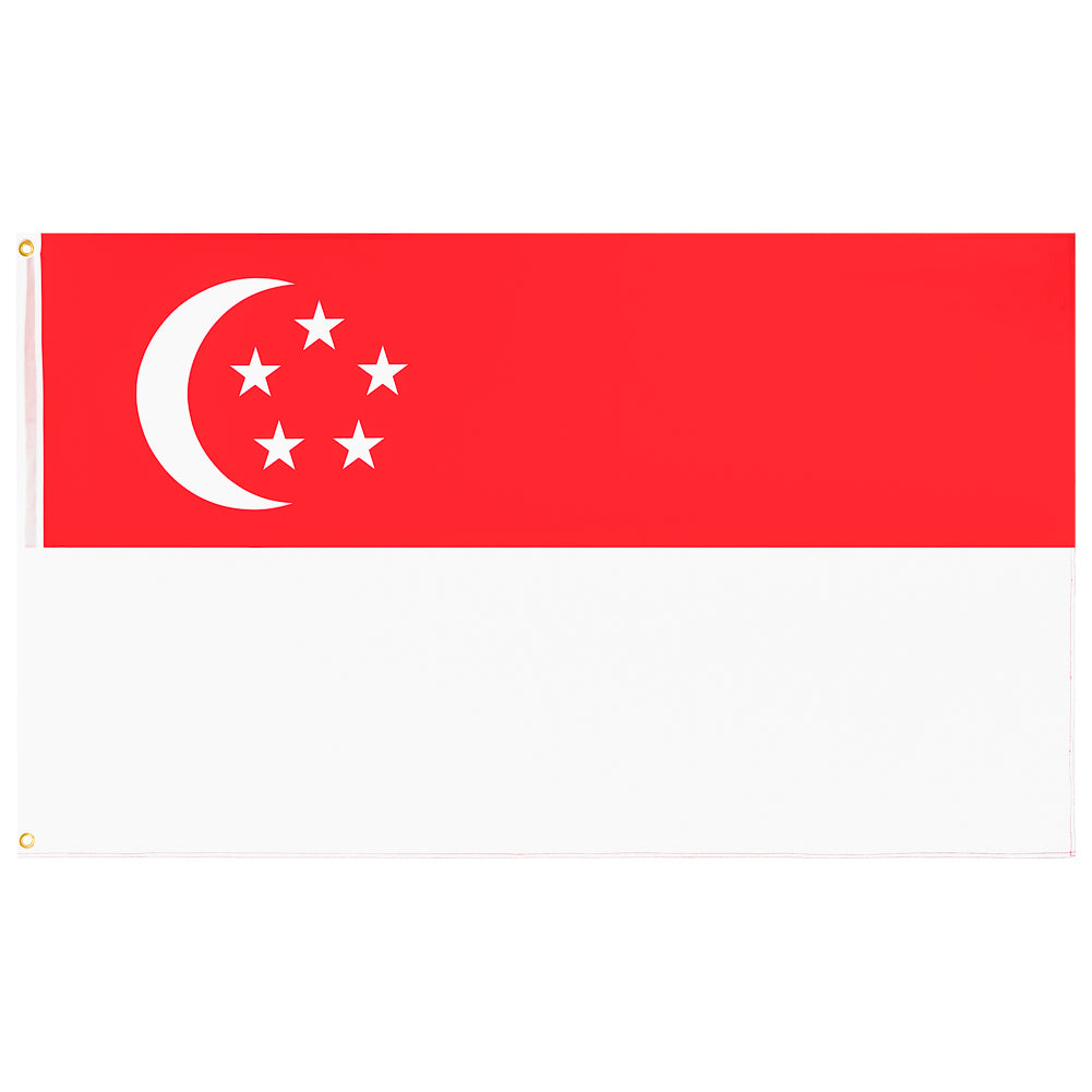 Singapur MUWO "Nations Together" Flagge 90x150cm