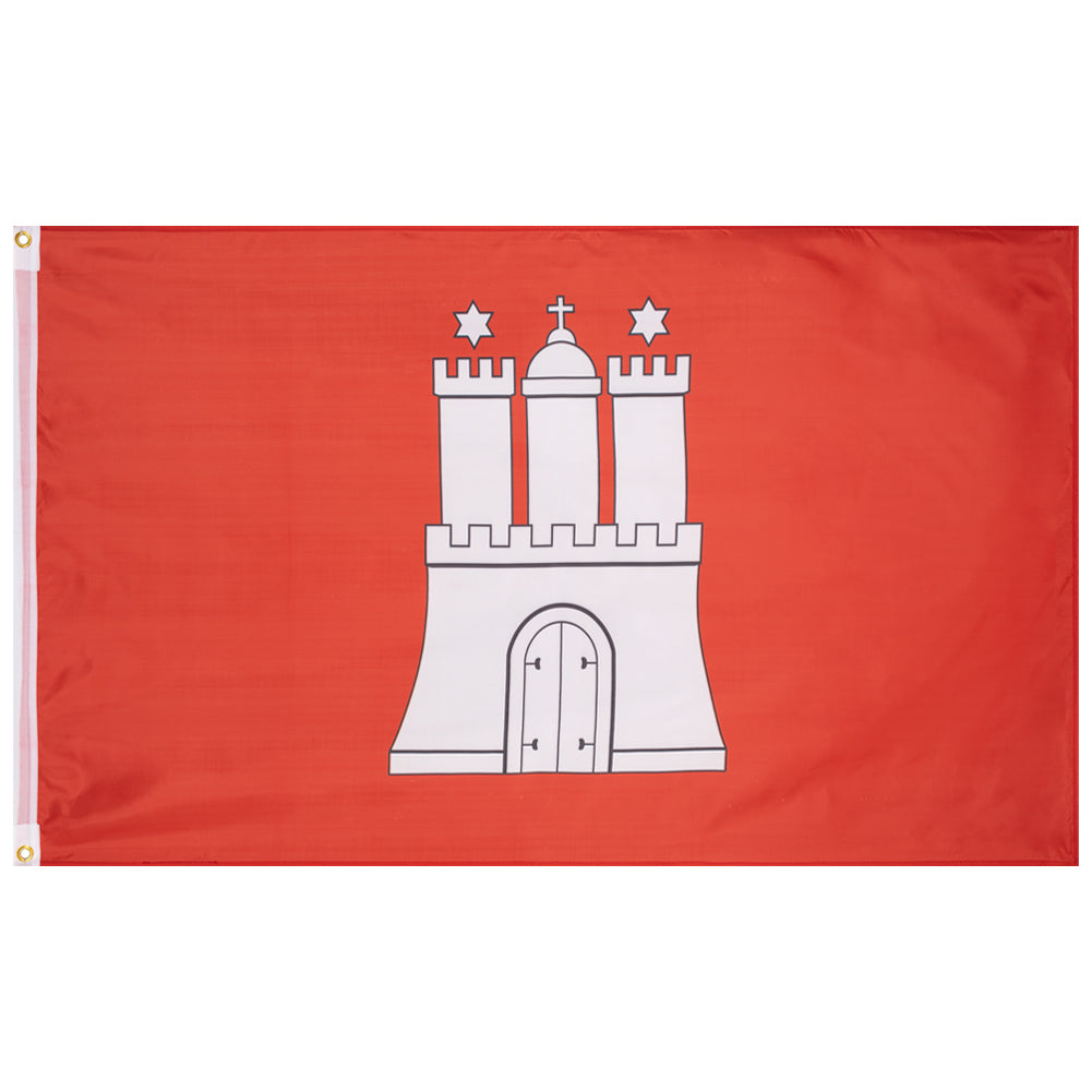 Hamburg MUWO "Deutschland" Flagge 90x150cm