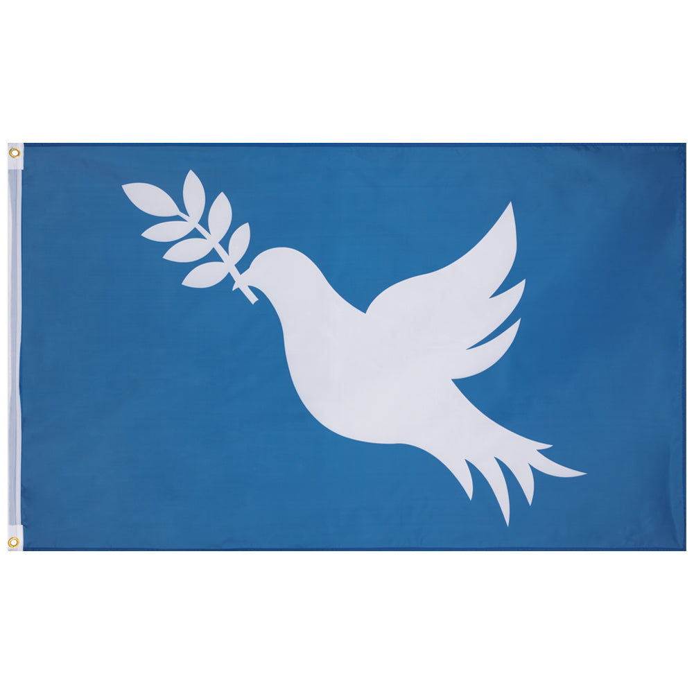 Friedensfahne MUWO "Around the World" Flagge 90x150cm