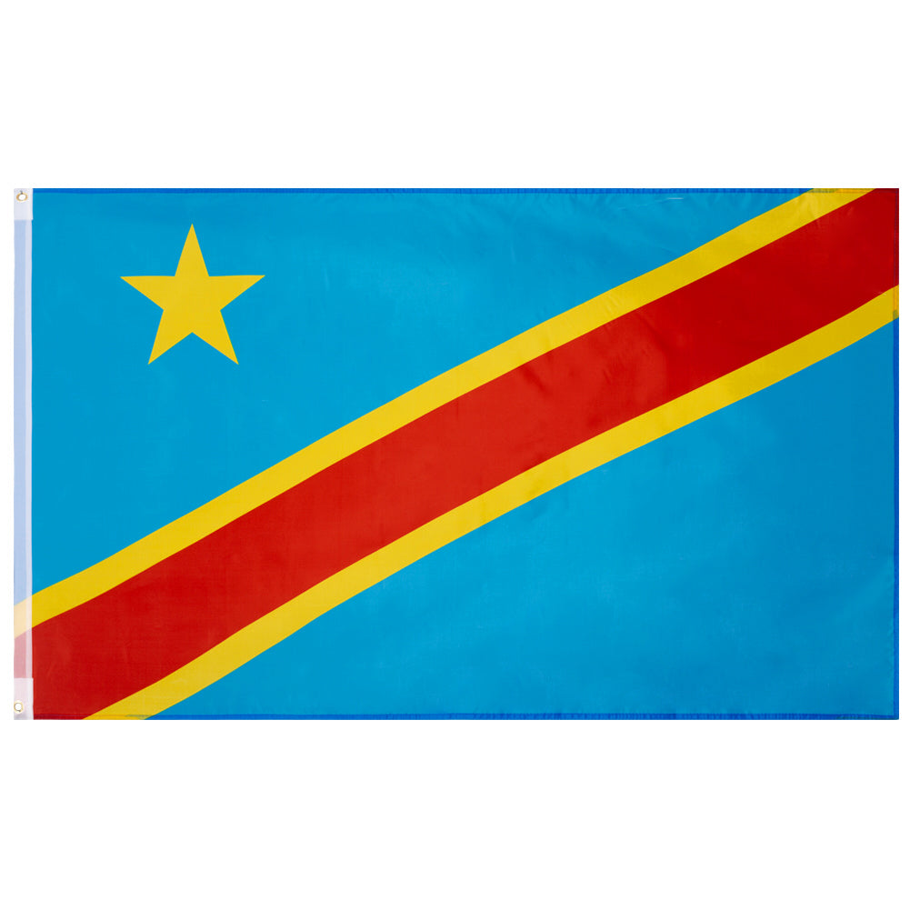 Repubblica Democratica del Congo Bandiera MUWO "Nations Together" 90 x 150 cm